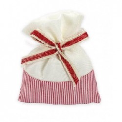 SACCHETTO COTONE C/FIOCCO ROSSO [0142514-00.jpg]