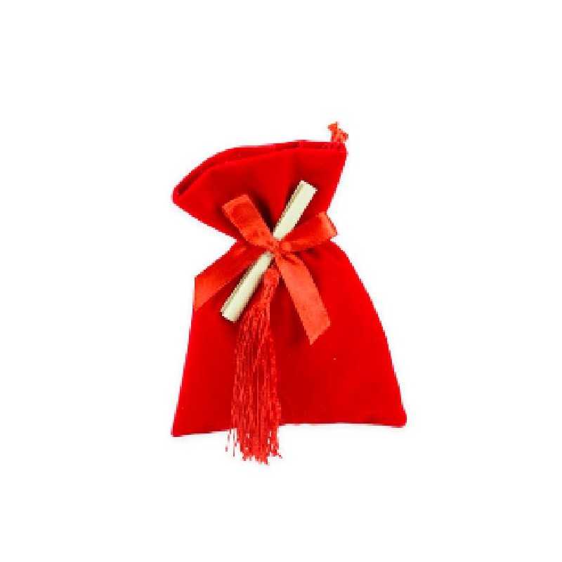 ---SACCHETTO VELLUTINO ROSSO C/PERGAMENA [0142523-00.jpg]