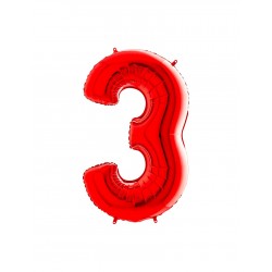 PALLONCINO FOIL 1mt ROSSO NR.3