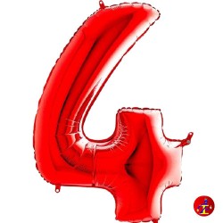 PALLONCINO FOIL 1mt ROSSO NR.4