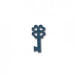 APPLICAZ. CHIAVE LANA 3cm BLU [0144684-00.jpg]