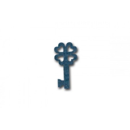 APPLICAZ. CHIAVE LANA 3cm BLU [0144684-00.jpg]