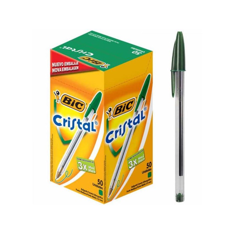 PENNA BIC CRISTAL VERDE [1165590-00.jpg]