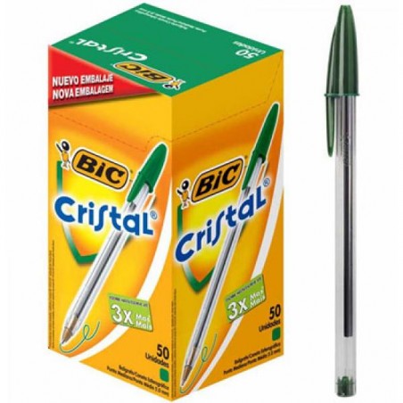 PENNA BIC CRISTAL VERDE [1165590-00.jpg]