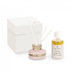 ---DIFFUSORE MACARONS ROSA/ORO d48h35 COMPLETO DI SCATOLA [TONO29187-00.jpg]