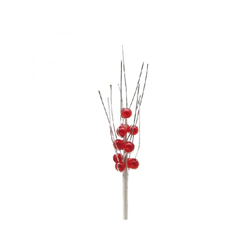 RAMETTO 3FILI PERLINE 10pz ROSSO [0144980-00.jpg]