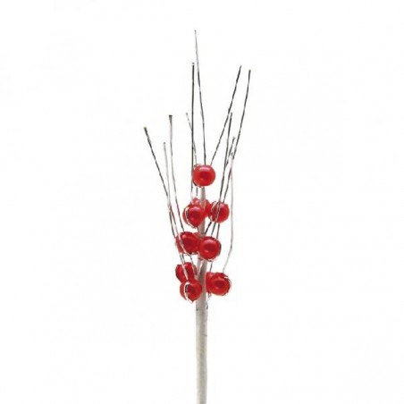 RAMETTO 3FILI PERLINE 10pz ROSSO [0144980-00.jpg]
