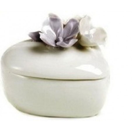 ---SCATOLA PORCELLANA CUORE C/FIORI 7cm [0145003-00.jpg]