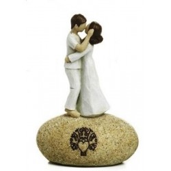 ---INNAMORATI SU ROCCIA 12,5cm RESINA [0145026-00.jpg]