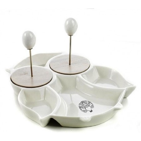 SET ANTIPASTO GUFO PORCELLANA 20cm [0145054-00.jpg]
