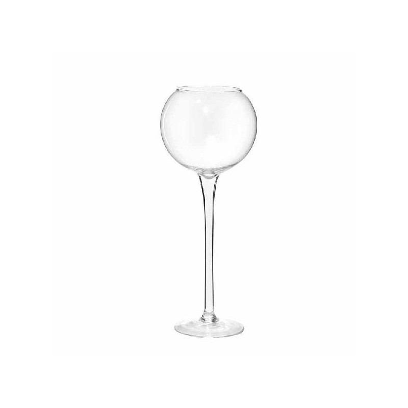 VASO GLOBO VETRO d16x35cm [0146008-00.jpg]