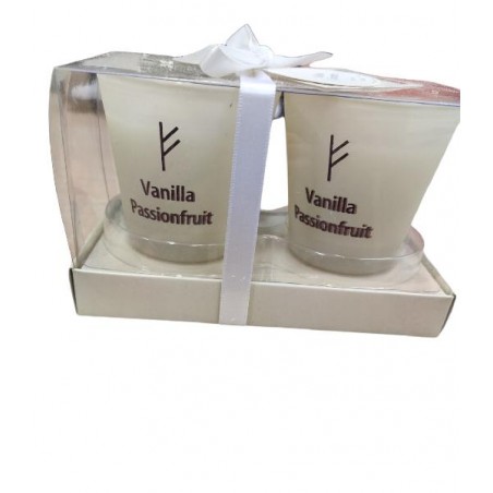 ---SET 2 CANDELE PROFUMATE h6,5cm VANIGL [TONO20527-00.jpg]