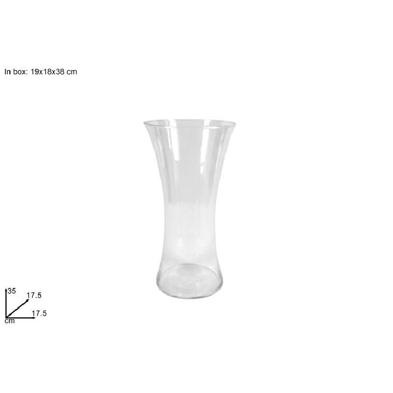 VASO VETRO TRASPARENTE h35cm [0146036-00.jpg]