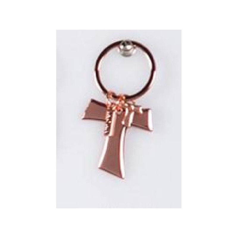 PORTACHIAVI ORO ROSA TAO [0147146-00.jpg]