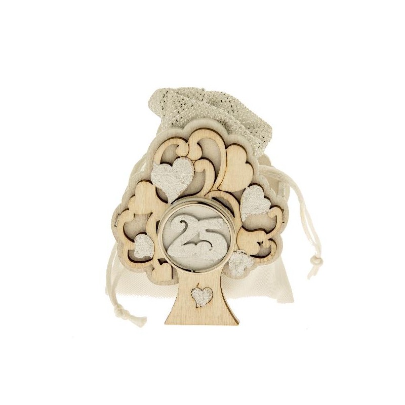 ---SACCHETTO 25 ANNIVERSARIO LEGNO 8cm [0180012-00.jpg]