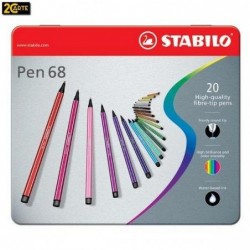 STABILO PEN-68 Scat.Metallo 20pz [8086020-00.jpg]