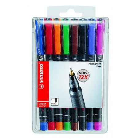 PENNA STABILO-OHP-F ast.8pz ASS. [1215208-00.jpg]