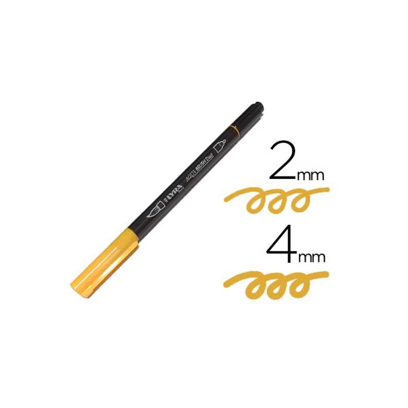 LYRA AQUA BRUSH DUO GIALLO CROMO SCURO [FILAL6520009-00.jpg]