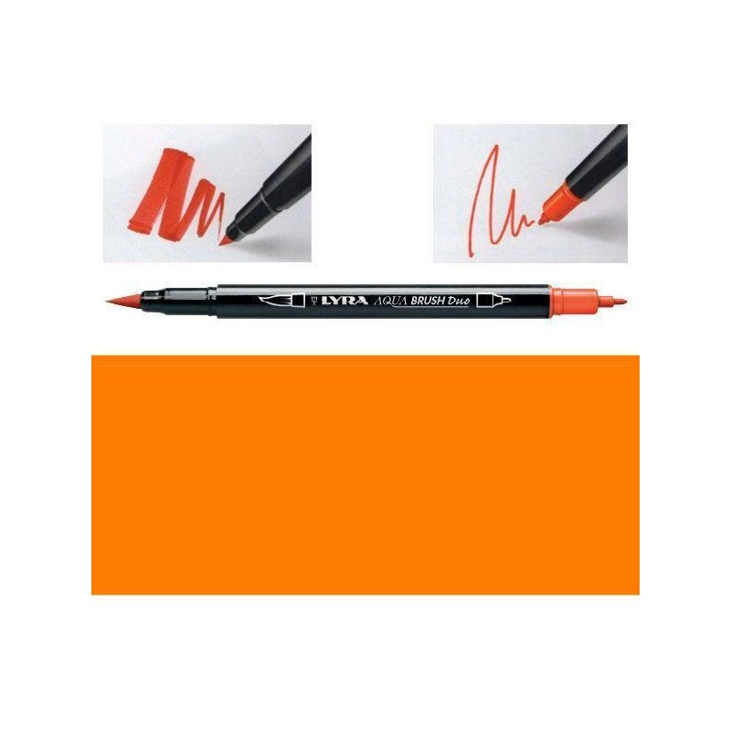 LYRA AQUA BRUSH DUO ARANCIO PERMANENTE [FILAL6520012-00.jpg]