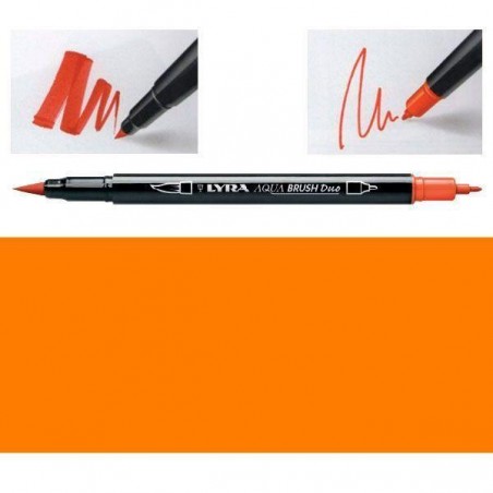 LYRA AQUA BRUSH DUO ARANCIO PERMANENTE [FILAL6520012-00.jpg]