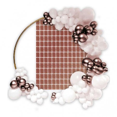 FOIL BACKDROP ROSE GOLD 100x200cm [8413221-00.jpg]