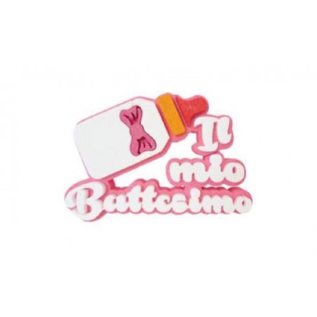 PANNELLO IL MIO BATTESIMO ROSA 36x24 [0160221-00.jpg]