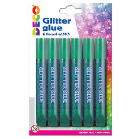 BRILLANTINI COLLA 10,5ml-bli.6pz-VERDE [8182090-00.jpg]