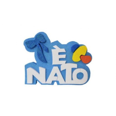 ---PANNELLO E' NATO RILIEVO 35x27 [0160228-00.jpg]