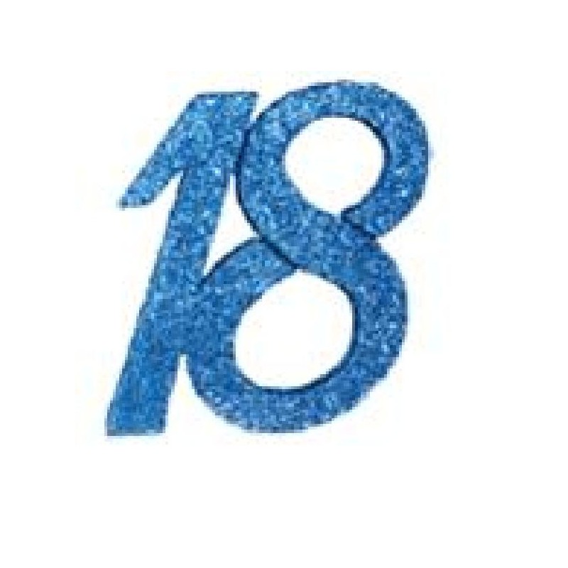 NUMERO 18 ESPANSO GLITTER CELESTE 14c [0160289-00.jpg]