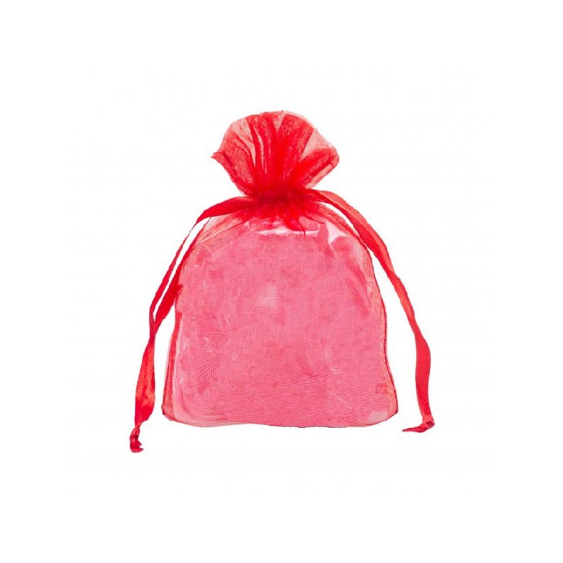 SACCHETTI ORGANZA 13x18cm ROSSO 5pz [2636280-00.jpg]