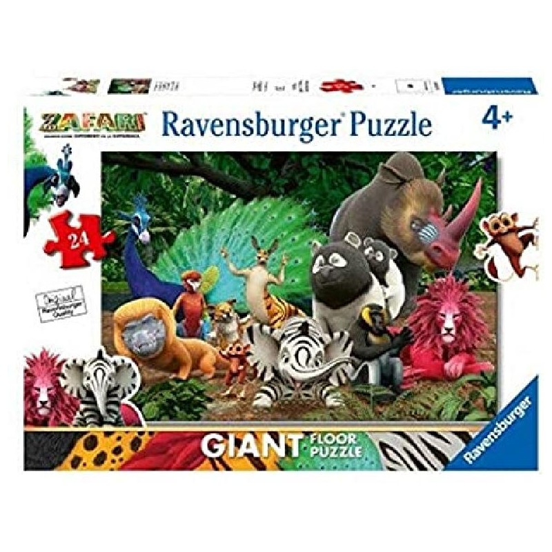 PUZZLE 24pz ZOO SAFARI 2- 50x70 [0250410-00.jpg]