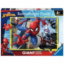 ---PUZZLE 60pz PAVIMENTO 50x70-SPIDERMAN [0250423-00.jpg]