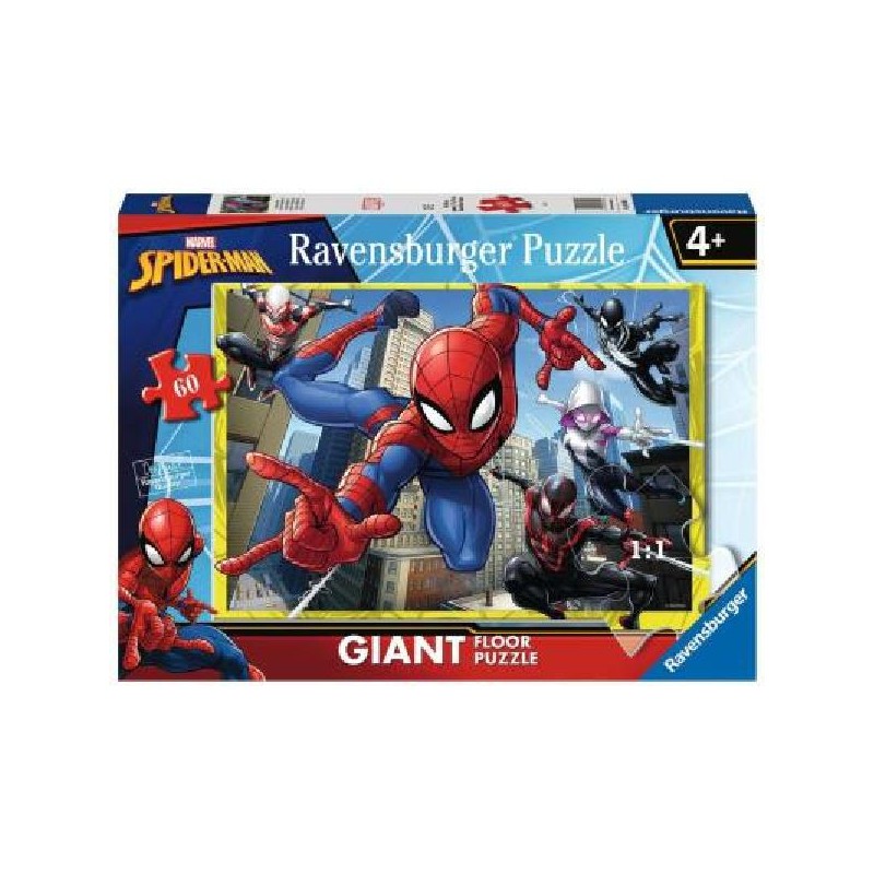 ---PUZZLE 60pz PAVIMENTO 50x70-SPIDERMAN [0250423-00.jpg]