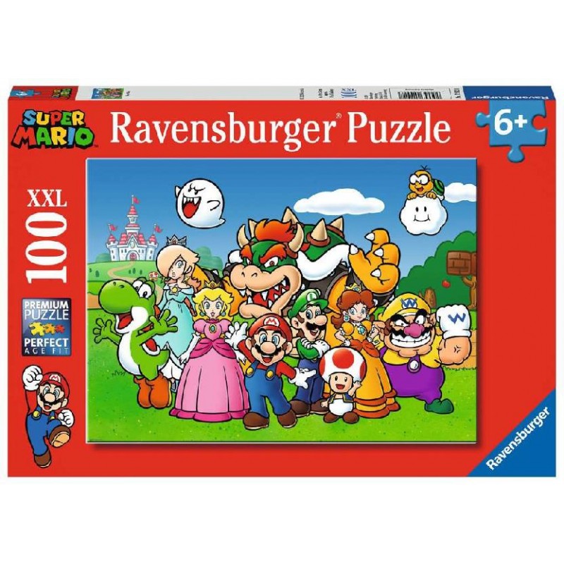 ---PUZZLE 100pz 49x36-SUPER MARIO KIDS [0250436-00.jpg]