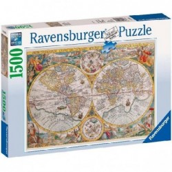 PUZZLE 1500pz 80x60-MAPPAMONDO STORICO [0250474-00.jpg]
