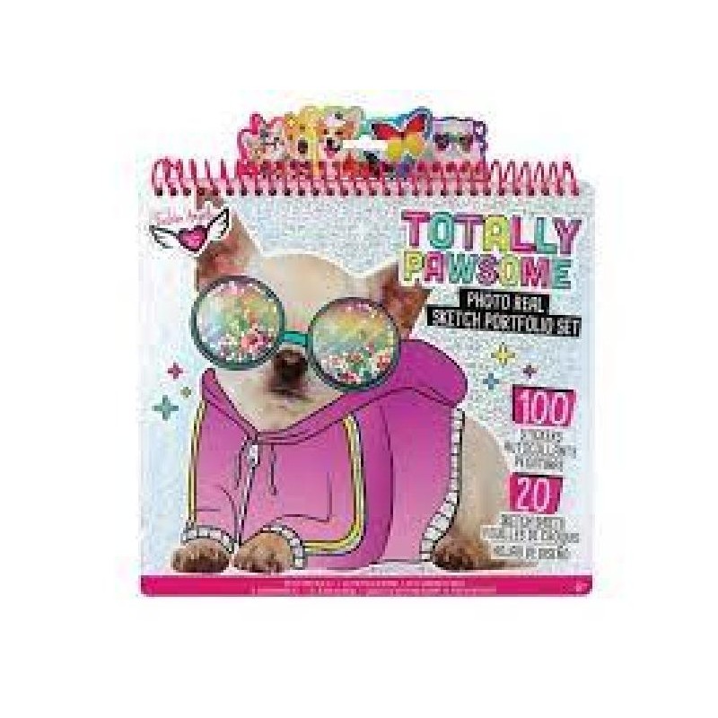 ---CRAYOLA ALBUM TOTALLY PAWSOME [8300117-00.jpg]