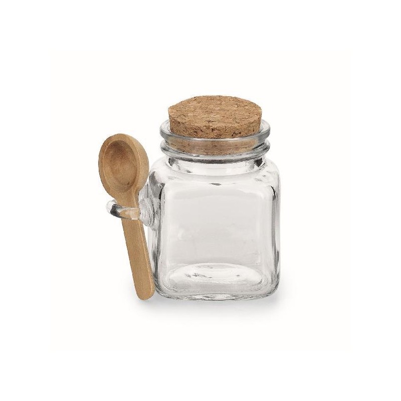 ---BARATTOLO VETRO+CUCCHIAINO LEGNO 55x6 [TONO27743-00.jpg]