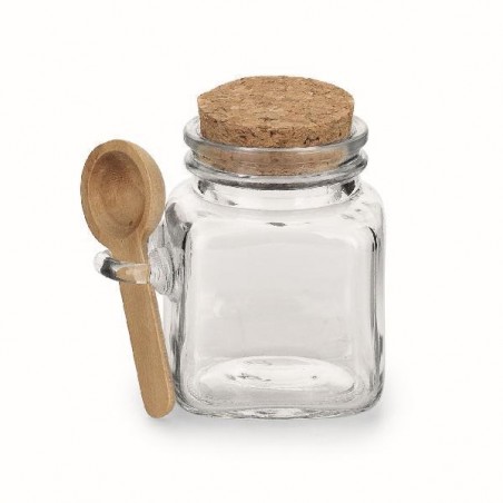 ---BARATTOLO VETRO+CUCCHIAINO LEGNO 55x6 [TONO27743-00.jpg]
