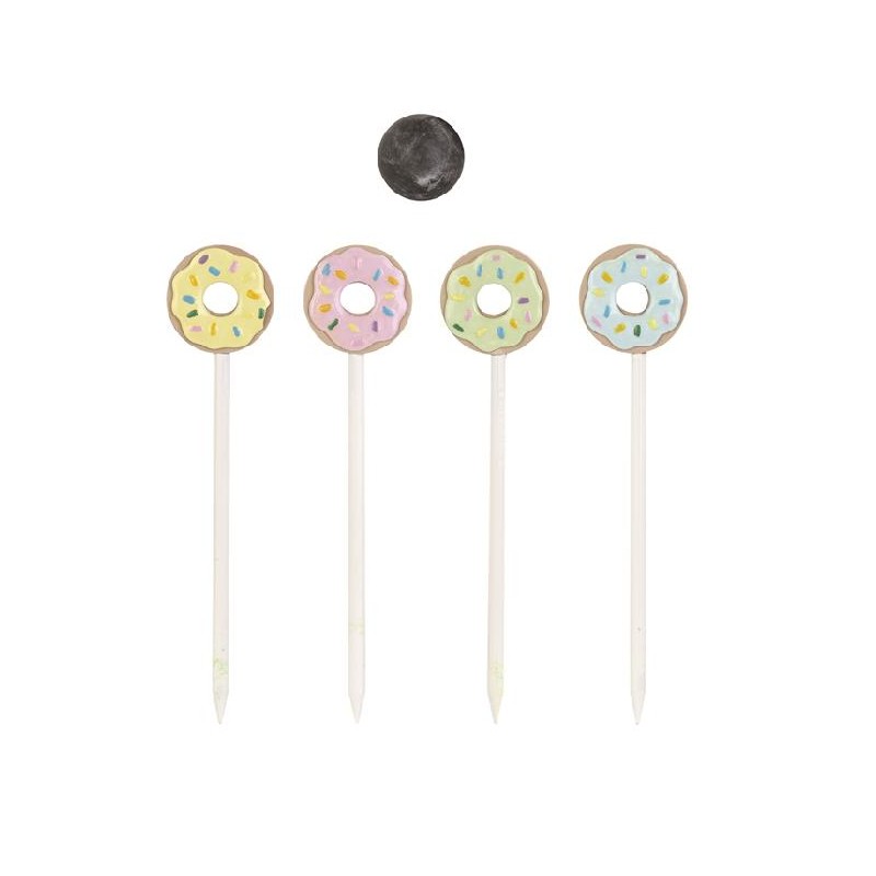 MATITA CON DONUT GIA/ROS/VER/AZZ [TONO21291-00.jpg]