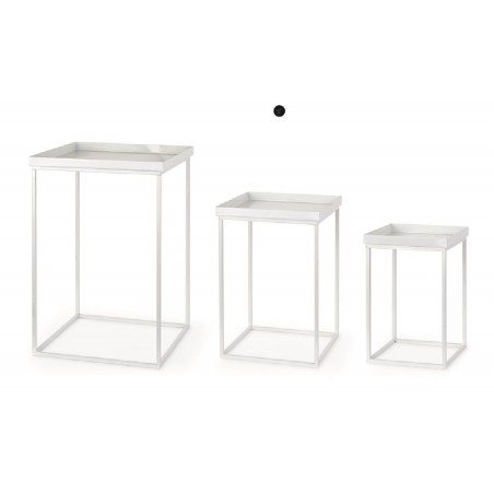 ---SET 3 TAVOLINI METALLO BIANCO [TONO29079-00.jpg]