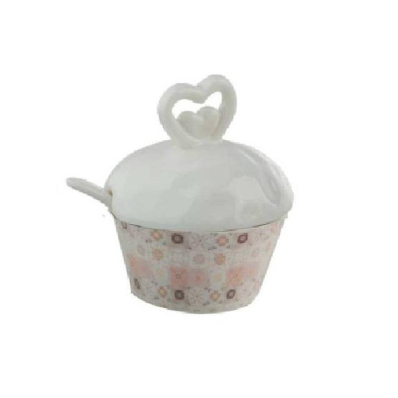 ---ZUCCHERIERA CUPCAKE MAIOLICA ROSA 7cm [0142175-00.jpg]