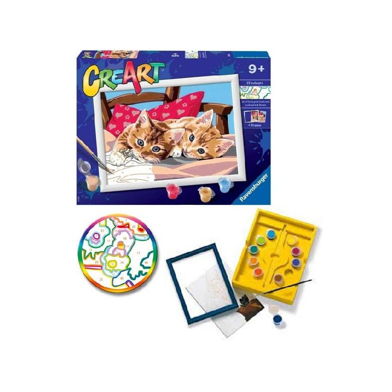 ---CREART -D- GATTINI SUL CUSCINO [0250510-00.jpg]