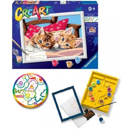 ---CREART -D- GATTINI SUL CUSCINO [0250510-00.jpg]