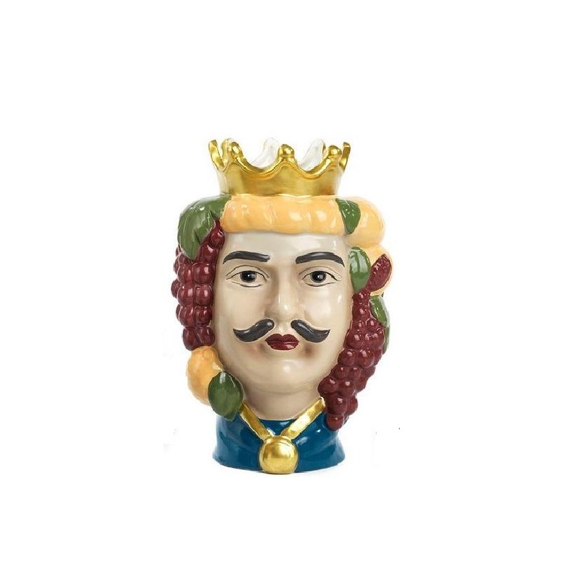 ---VASO TESTA DI MORO KING 22cm [0142205-00.jpg]