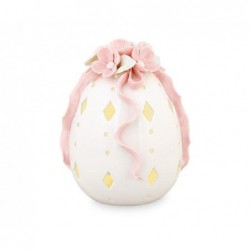 ---UOVO PORCELLANA CON LED 10x14cm [TONO26265-00.jpg]