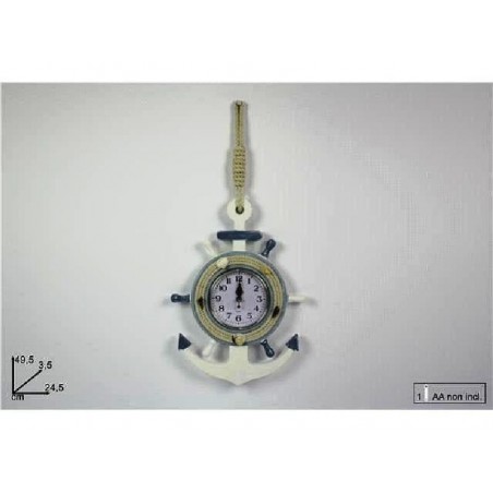 OROLOGIO MURO ANCORA-TIMONE 50cm- [0300271-00.jpg]