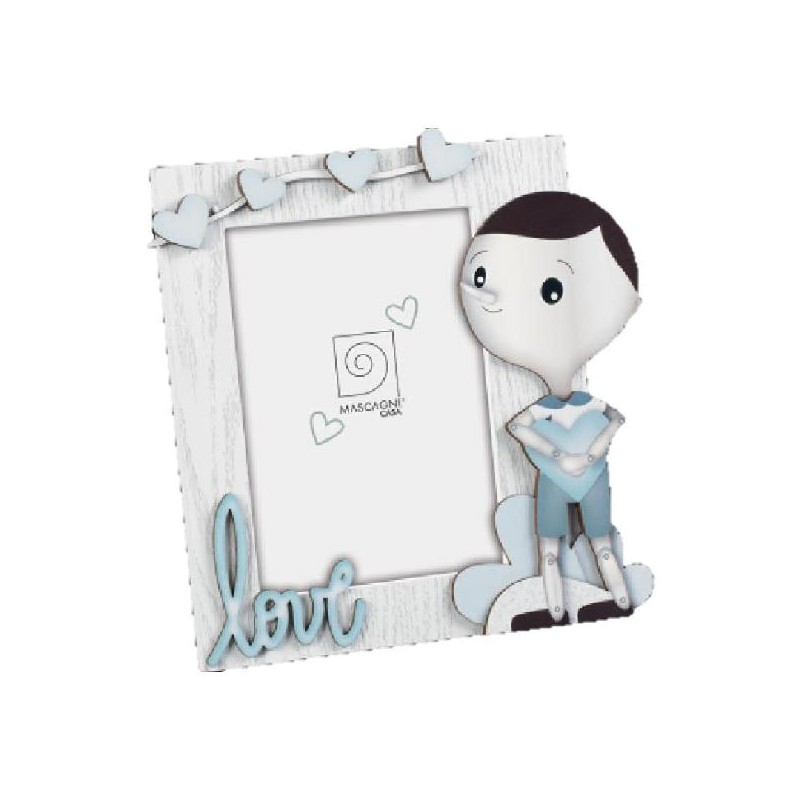 ---CORNICE LEGNO 13x18 PINOCCHIO AZZURRO [0125082-00.jpg]