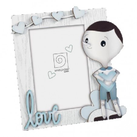 ---CORNICE LEGNO 13x18 PINOCCHIO AZZURRO [0125082-00.jpg]