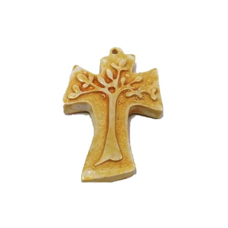 ---CROCE GESSO ALBERO DELLA VITA ORO 6cm [0141819-00.jpg]