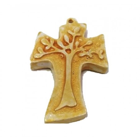 ---CROCE GESSO ALBERO DELLA VITA ORO 6cm [0141819-00.jpg]